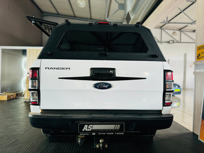 FORD RANGER T7 BLACK STEEL CANOPY