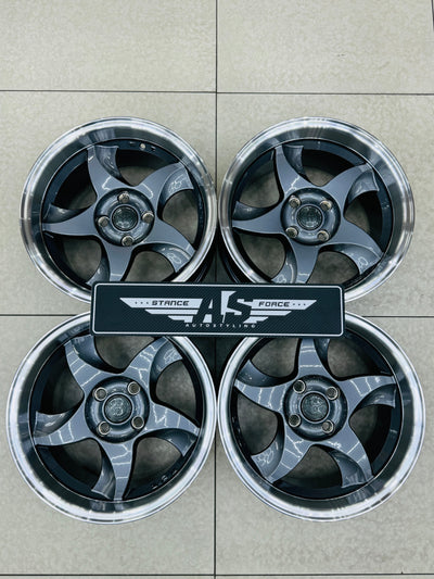 15” AS-RXI BLADES DISHED GUNMETAL