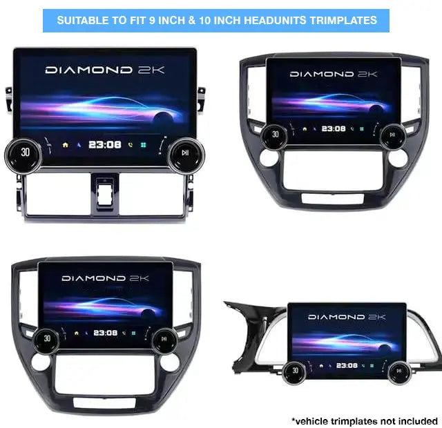 Diamond 2K - 11.5 Inch Dual Knob Android Multimedia Entertainment Unit