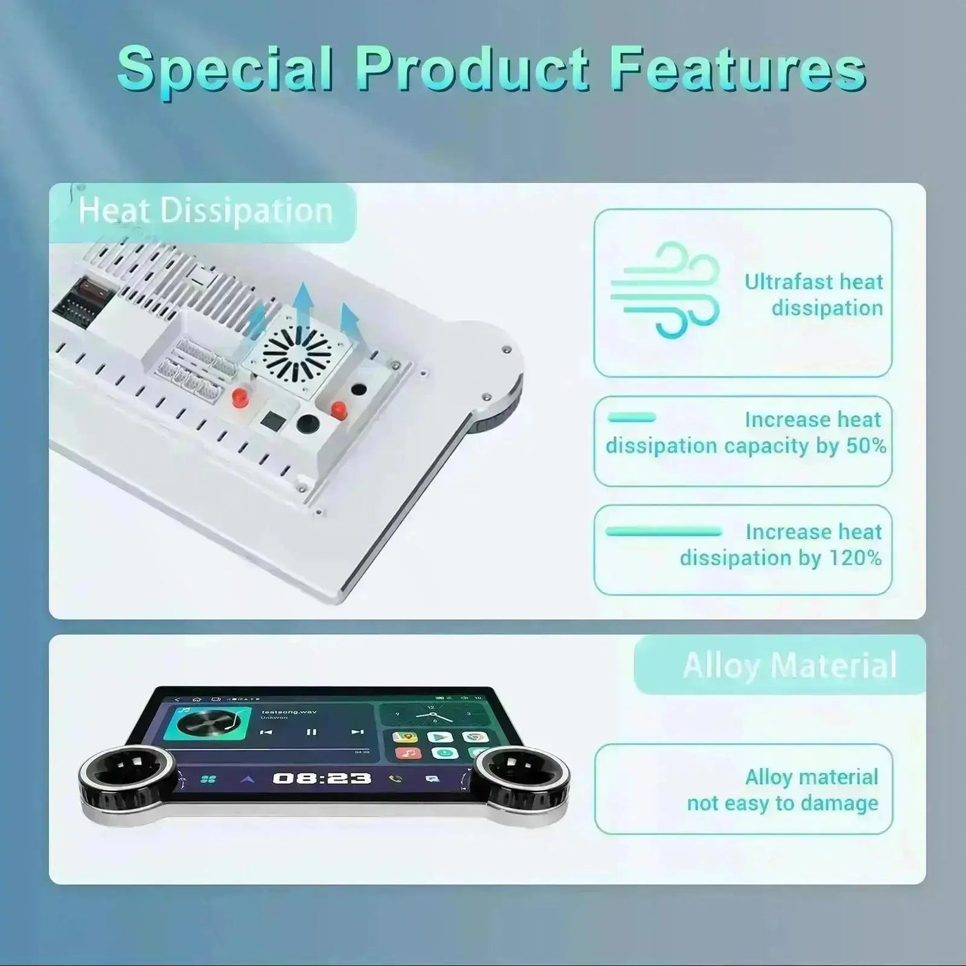 Diamond 2K - 11.5 Inch Dual Knob Android Multimedia Entertainment Unit - Hyundai Venue (19-On)