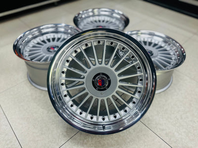 18” AS ALPINA 5X112 & 5X120 wheels with high polished dishes