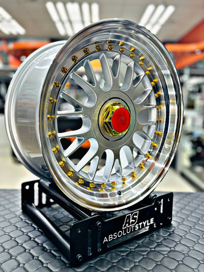 17” AS CLAW 4x100 & 5x100 SILVER wheels