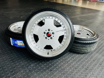 RIM & TYRE COMBO DEAL 17” PERFORMA 5/100 + 195/40/17 COMFORSER - BRAND NEW