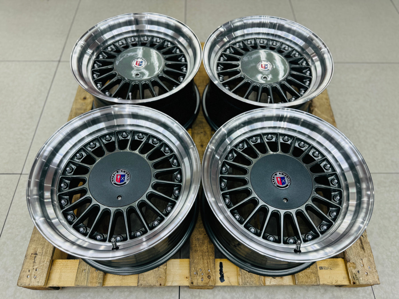 15” AS- ALPINA 4/100 & 4/114 wheels grey