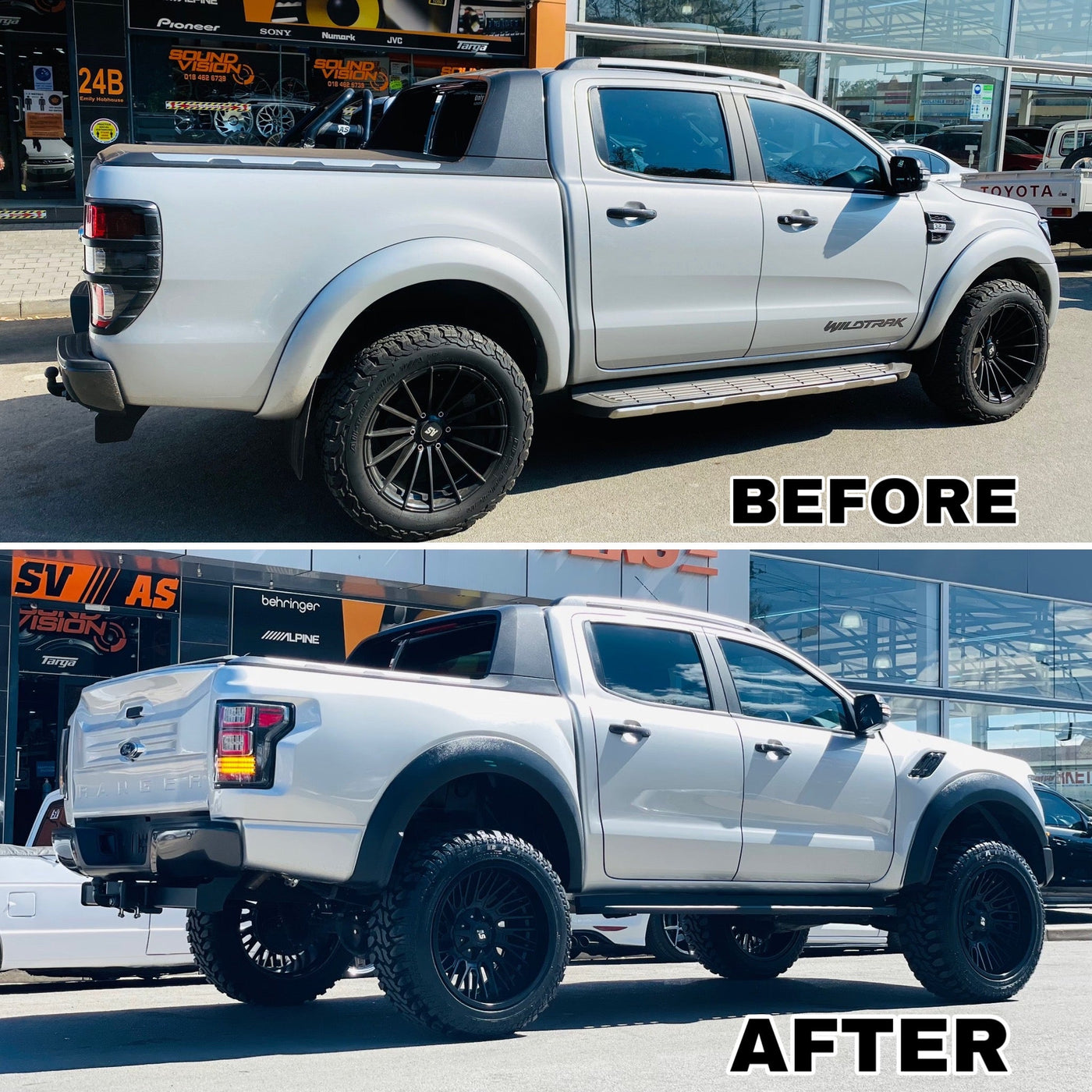 FORD RANGER T6 /T7 to F150 RAPTOR