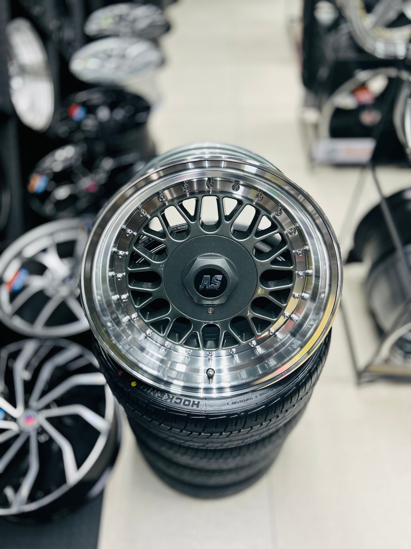 15” AS- BLAZE 4/100 4/108 GUNMETAL