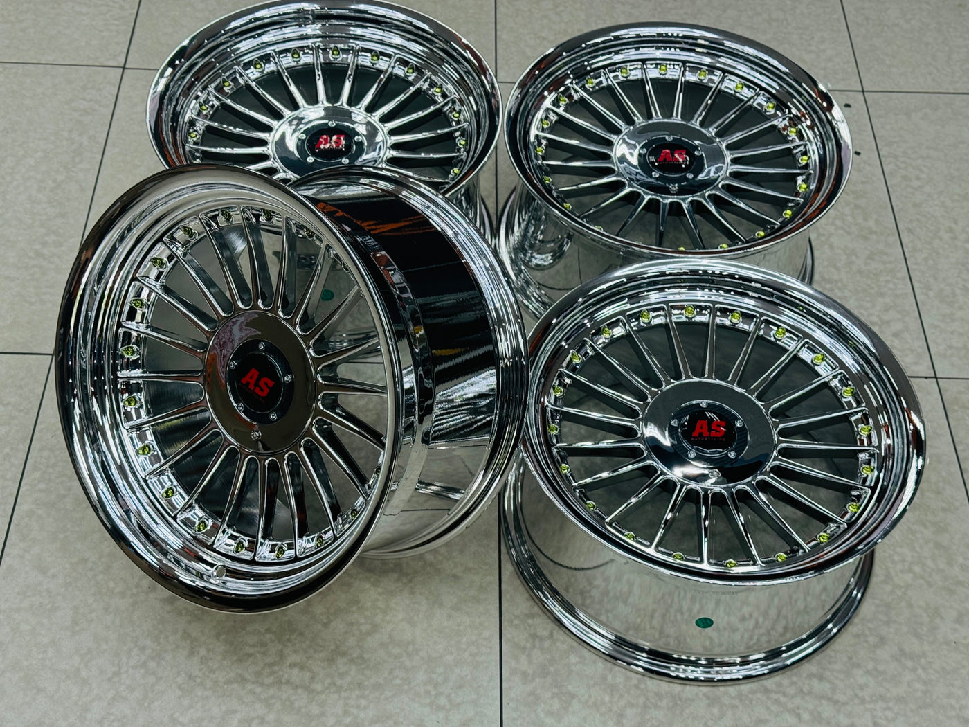 17'' AS-PINA CHROME  4/100 &  5/100