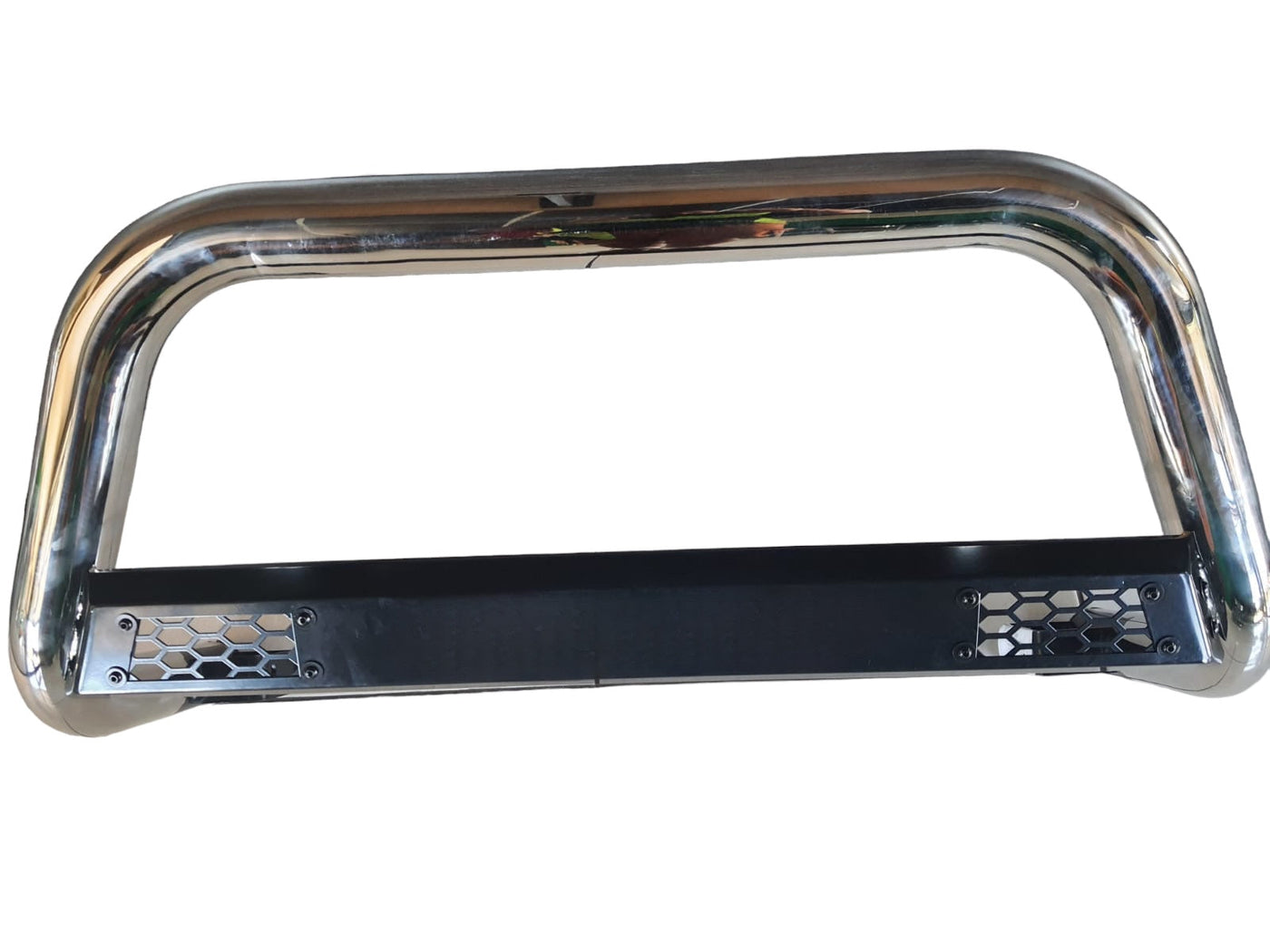 TOYOTA HILUX  2016+  MESH NUDGE BAR CHROME