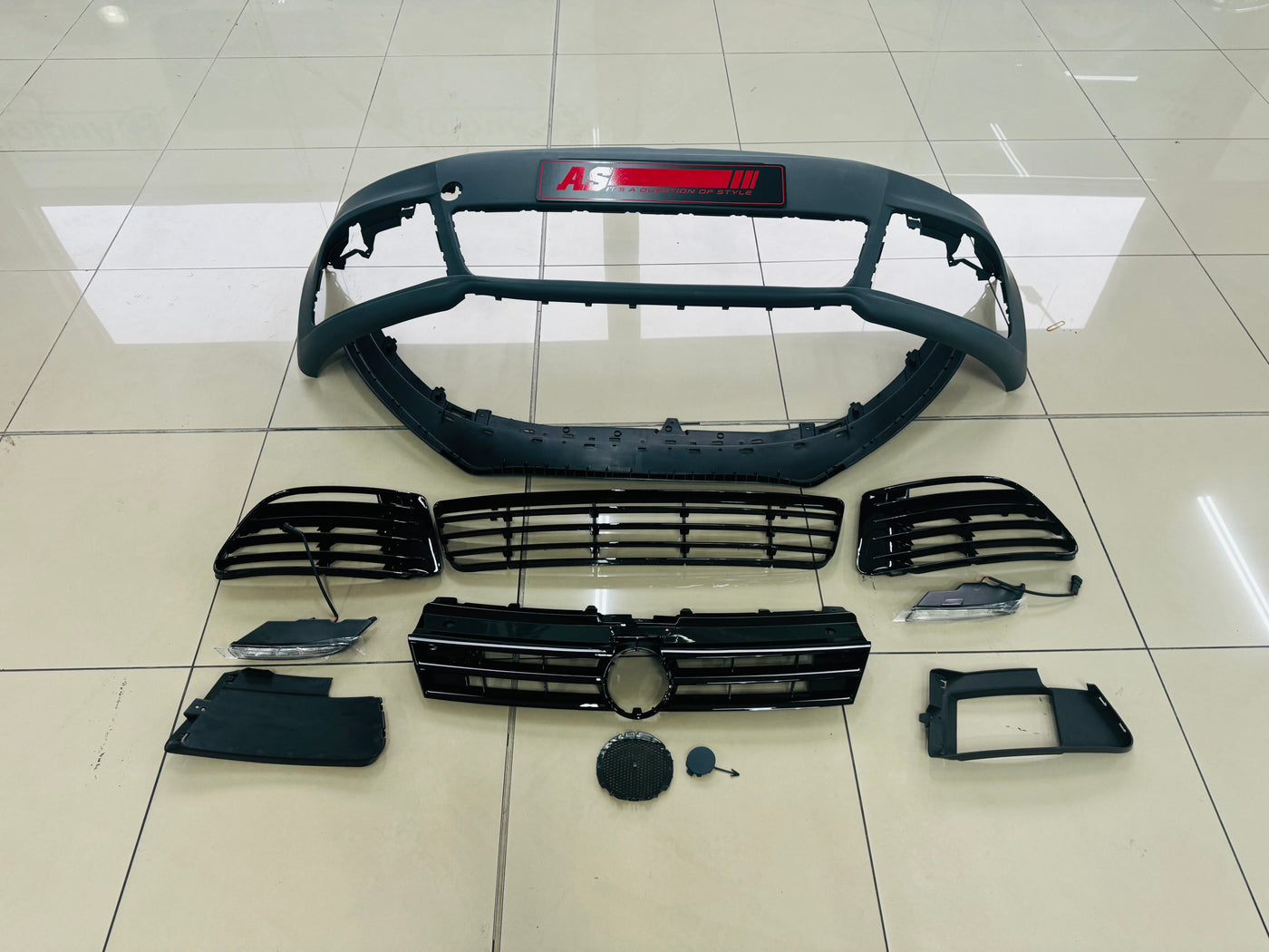 VW POLO 6 R20 FRONT BUMPER