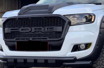 BUMPER GUARD / NUDGE BAR BLACK FITS T6/T7 FORD RANGERS 2012-2021