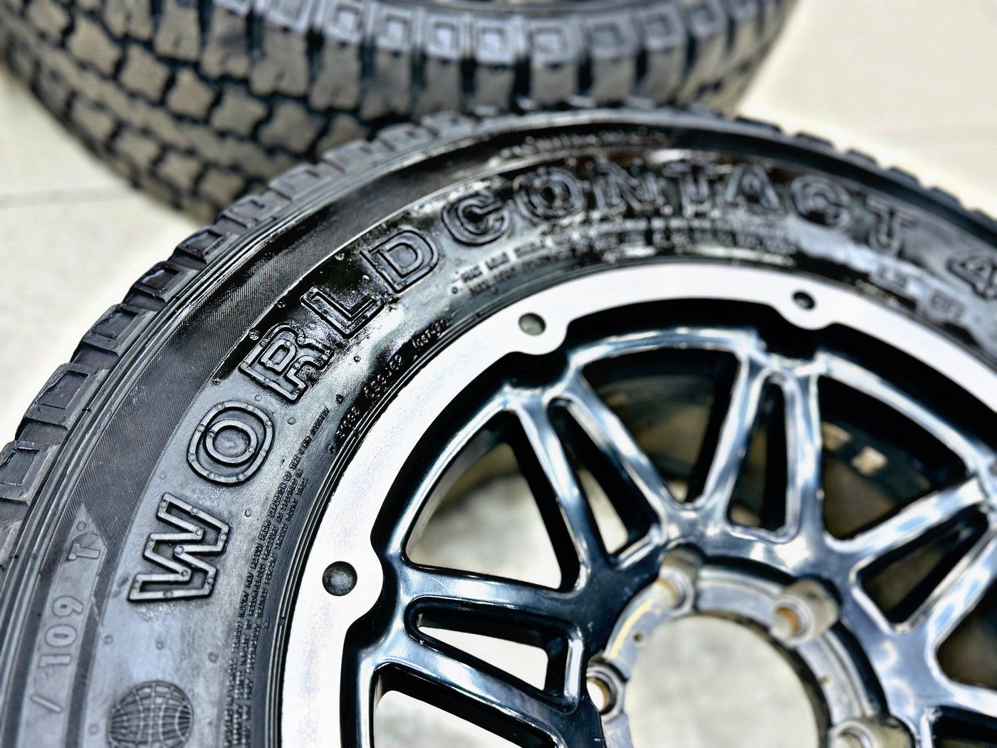 16” BAKKIE RIMS USED  WITH CONTI  TYRES