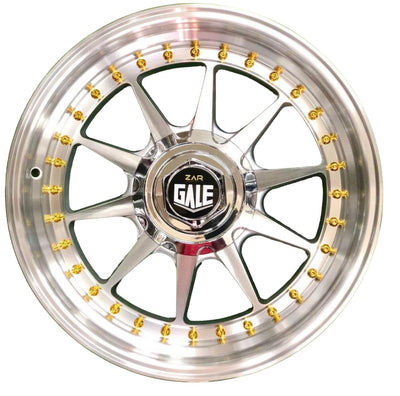 17'' GALE  4/100 4/114 SILVER