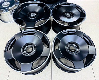 22” MB 5/112 FORGED MATT BLACK