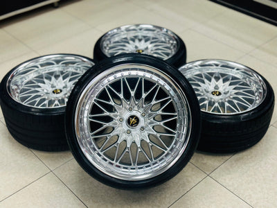 20” WORK VSXV 3pce split wheels 5/120