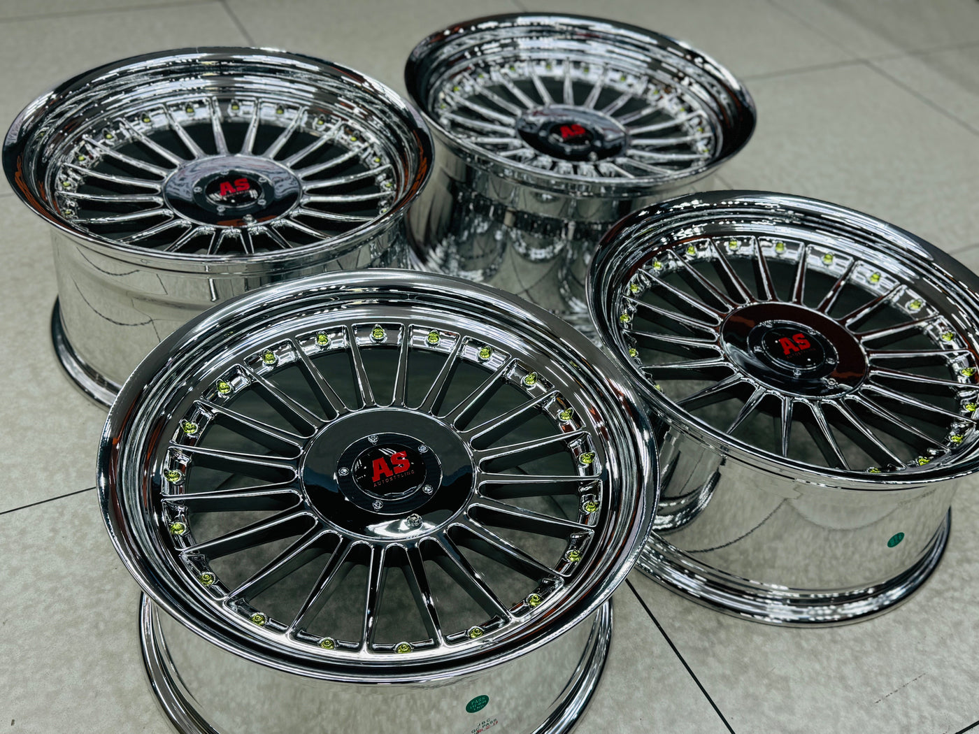 17'' AS-PINA CHROME  4/100 &  5/100