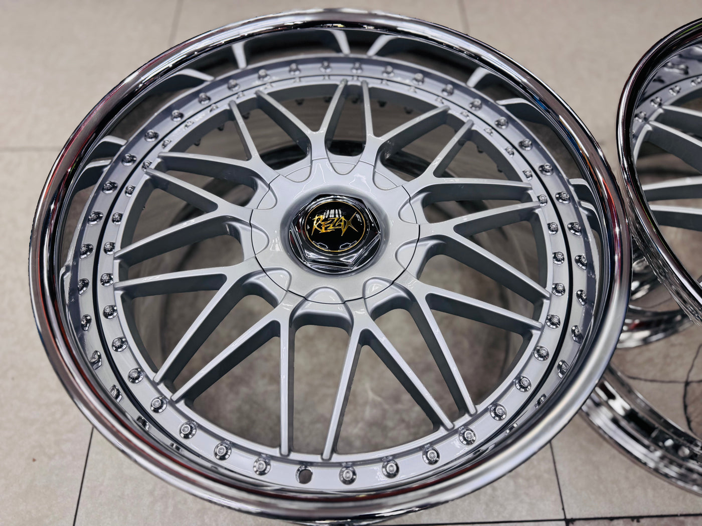 20” REZAX 2pce split forged  wheels