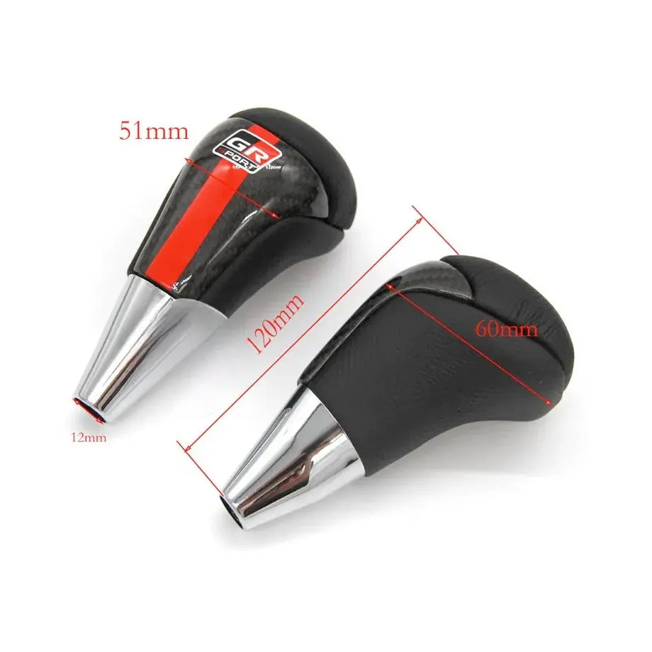 Toyota Hilux / Fortuner Carbon Fiber GR Sport Gear Knob (Automatic)