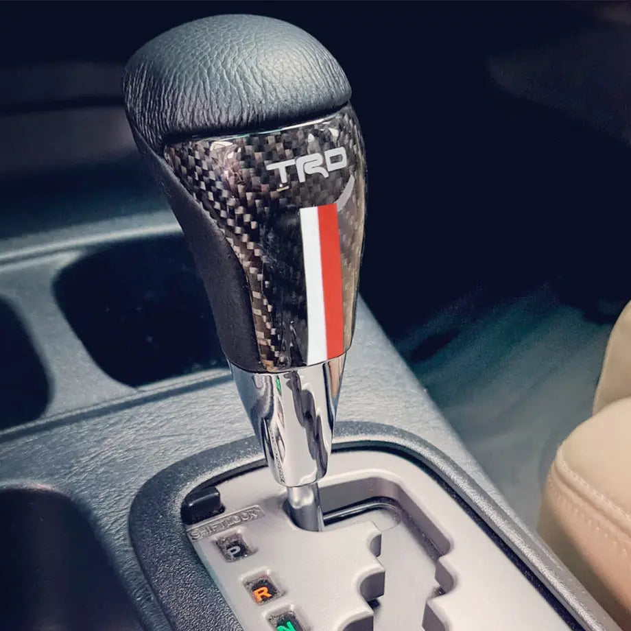 Toyota Hilux / Fortuner Carbon Fiber Look TRD Gear Knob (Automatic)