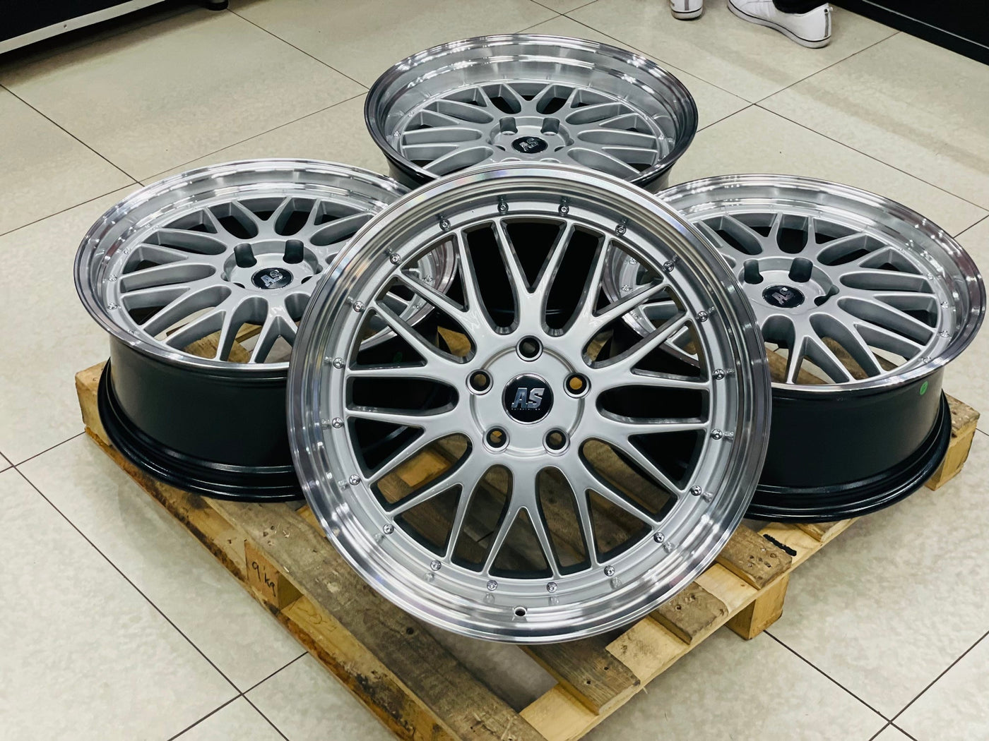 20” AS-LM 5/120 narrow wide SILVER