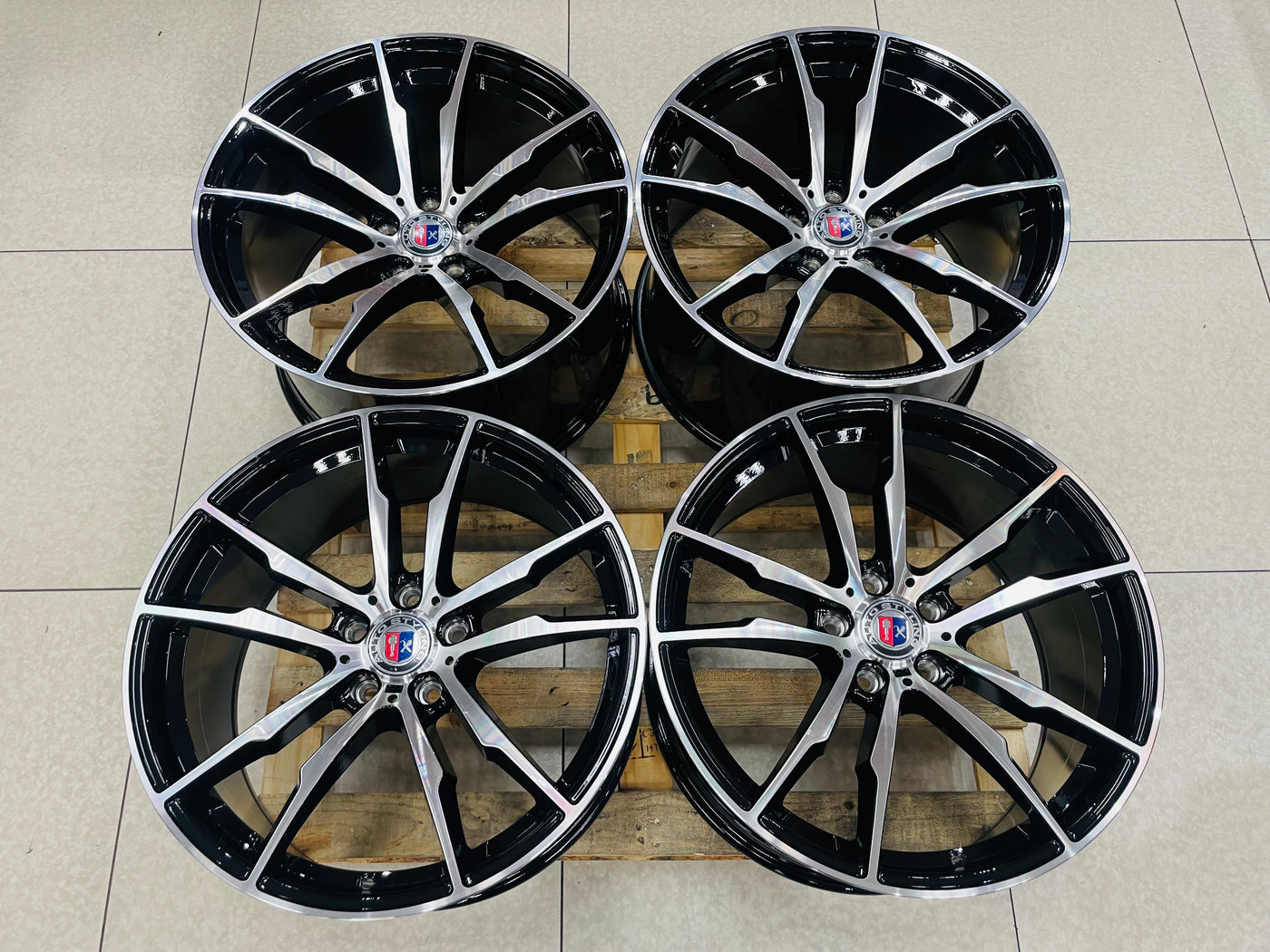 20” AS- BM X5 5/120 BLACK MACHINE FACEl