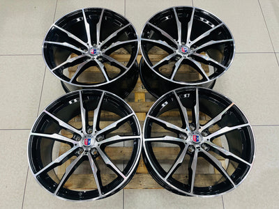 20” AS- BM X5 5/120 BLACK MACHINE FACEl