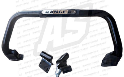 FORD RANGER 2016-2021 PDC NUDGE BAR BLACK