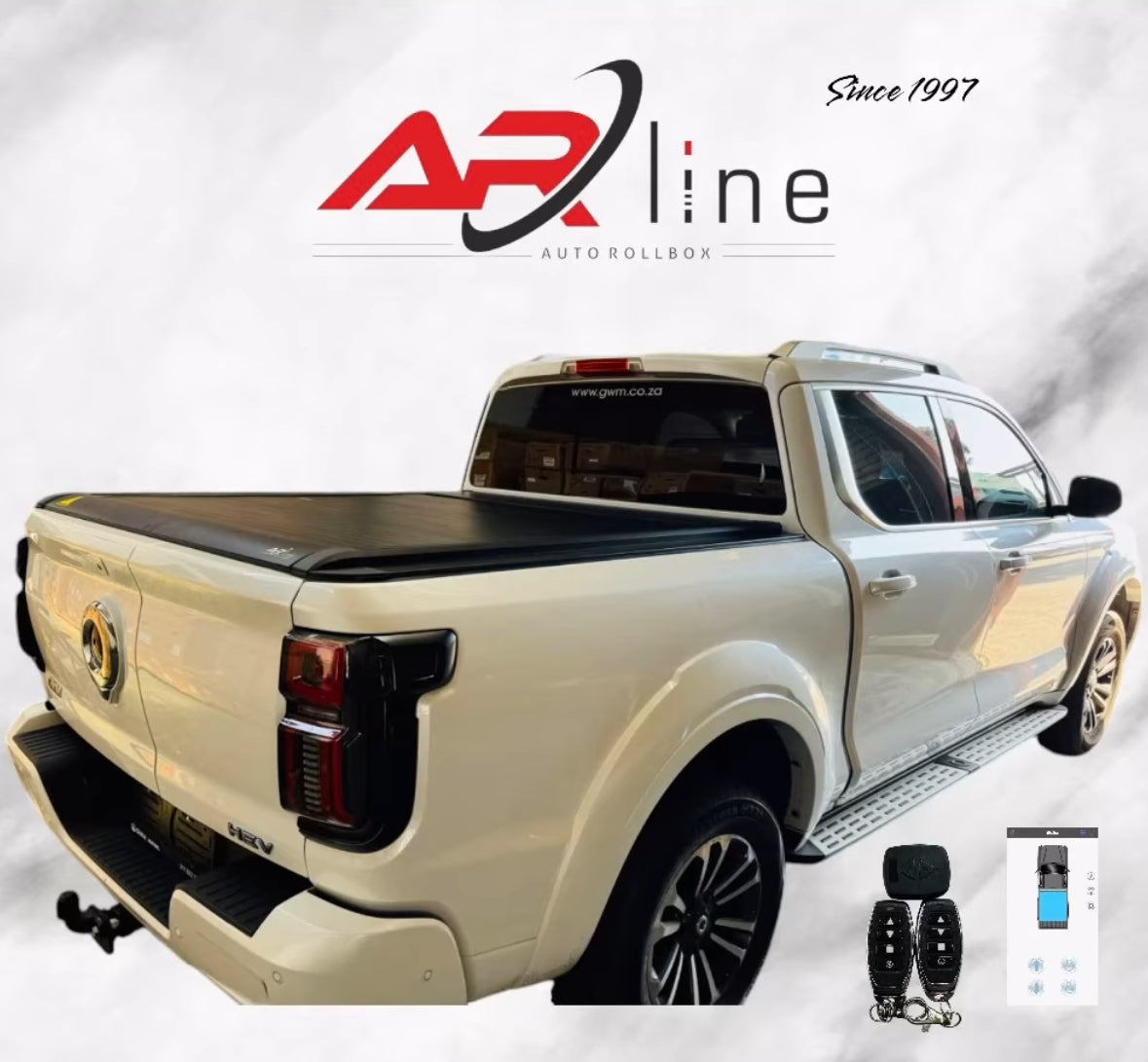 AR-Line electric roller shutter for gwm P500 bakkie