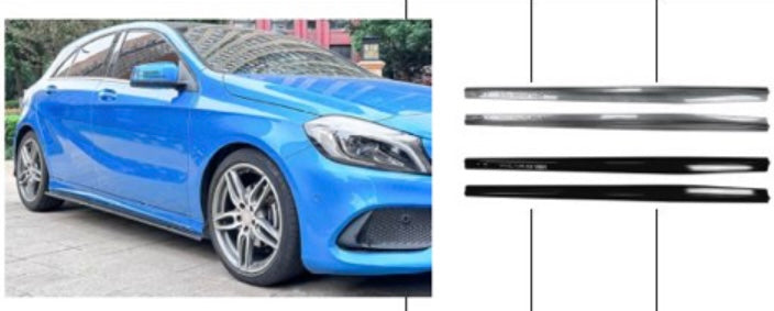MERCEDES W176 A CLASS SPORT SIDE SKIRTS