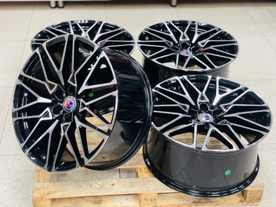 20” AS- BM X5 5063  5/120 BLACK MACHINE FACE