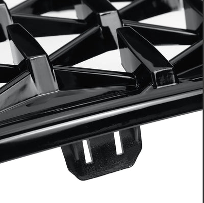 MILLION STAR KIDNEY GRILLS SUITABLE FOR BMW E90 05-08  GLOSS BLAC