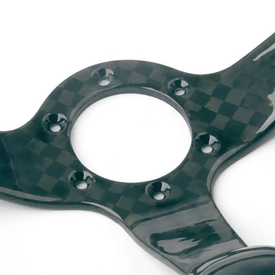 Genuine Forged Carbon Fiber Lightweight Deep Dish Steering Wheel (340mm)