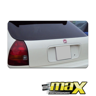 Honda Red Emblem Badge (Small)