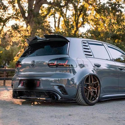 Vw golf MK6 rear window louver