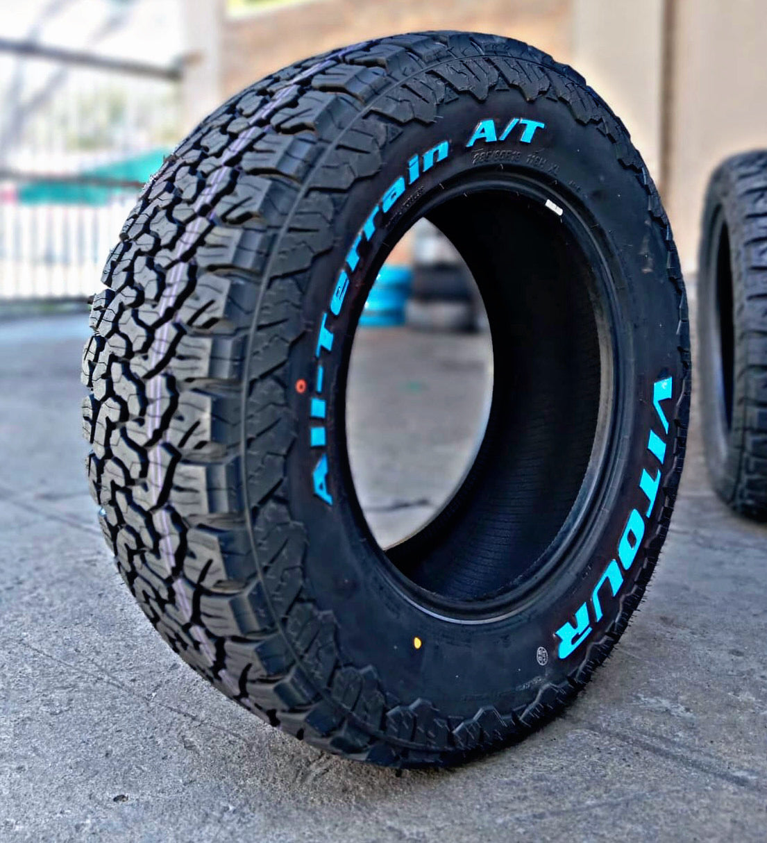 285/65/18 VITOUR ALL TERRAIN WHITE LETTER  TYRE