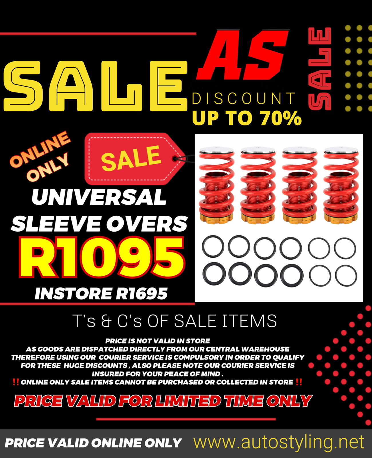 UNIVERSAL SLEEVE OVERS