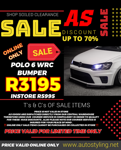 POLO 6 WRC BUMPER