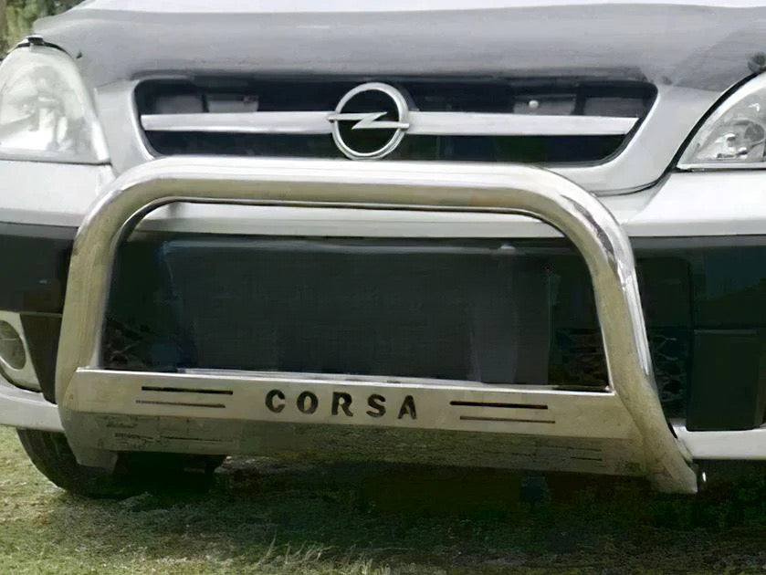 OPEL CORSA GAMA 2006-2011 NUDGE BAR CHROME