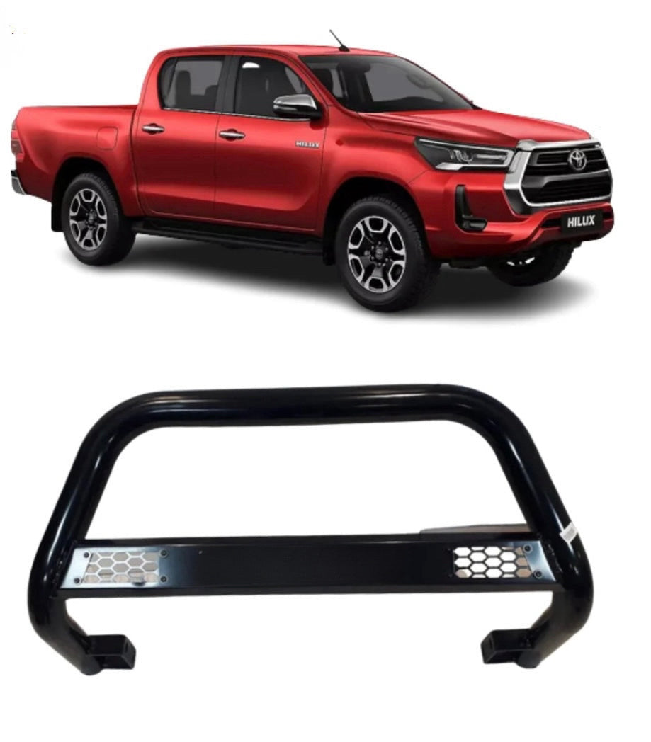 TOYOTA HILUX  2016+  NUDGE BAR BLACK MESH