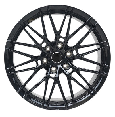 22”  AS-FORGED HJ0265  6/139 BAKKIE WHEELS GLOSS BLACK