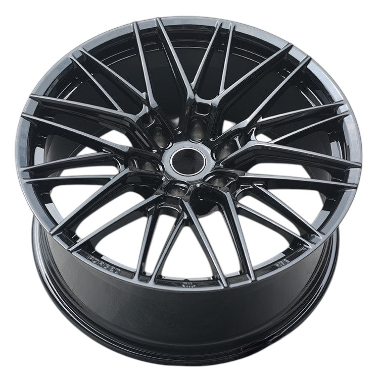 22”  AS-FORGED HJ0265  6/139 BAKKIE WHEELS GLOSS BLACK