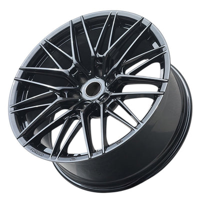 22”  AS-FORGED HJ0265  6/139 BAKKIE WHEELS GLOSS BLACK