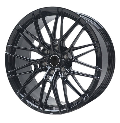 22”  AS-FORGED HJ0265  6/139 BAKKIE WHEELS GLOSS BLACK