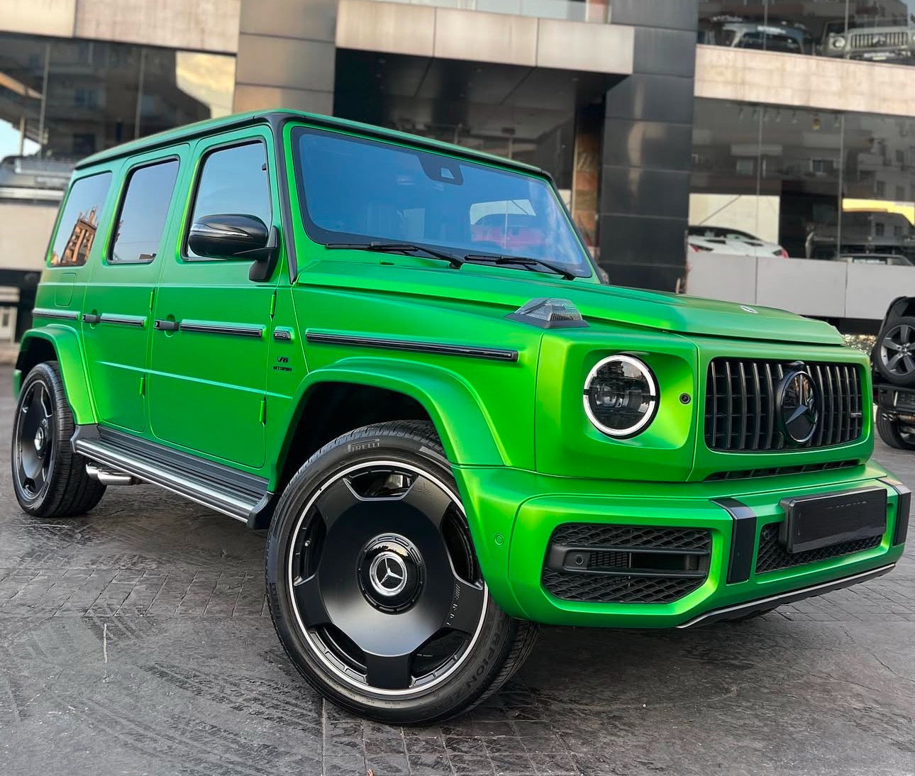 21" G-WAGON MB 5/130 MATT BLACK
