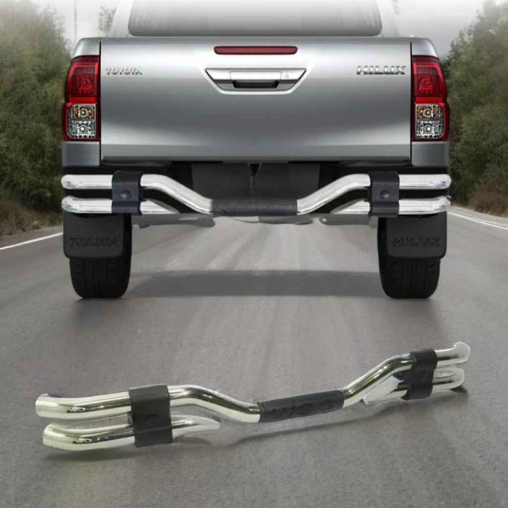 TOYOTA HILUX  2012-2015 VIGO REAR BUMPER BAR CHROME
