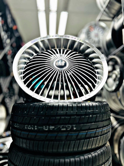 17” AS PROPELLER  4/100 & 4/114 silver wheels