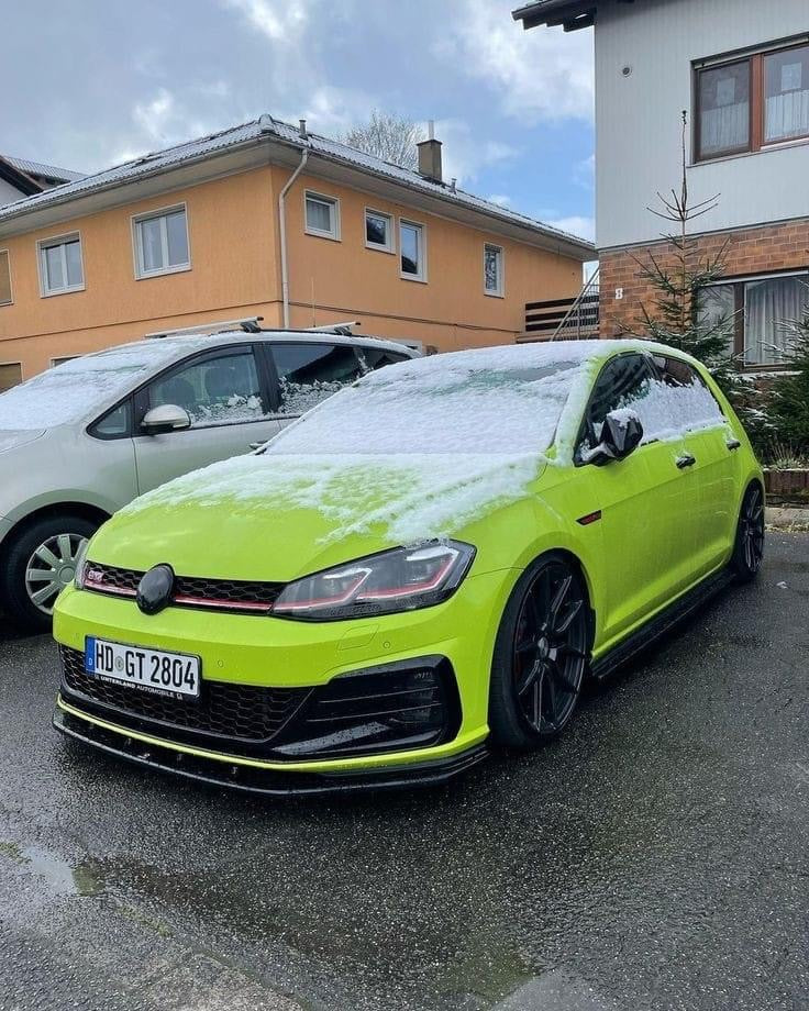 MK8 Gti front spoiler