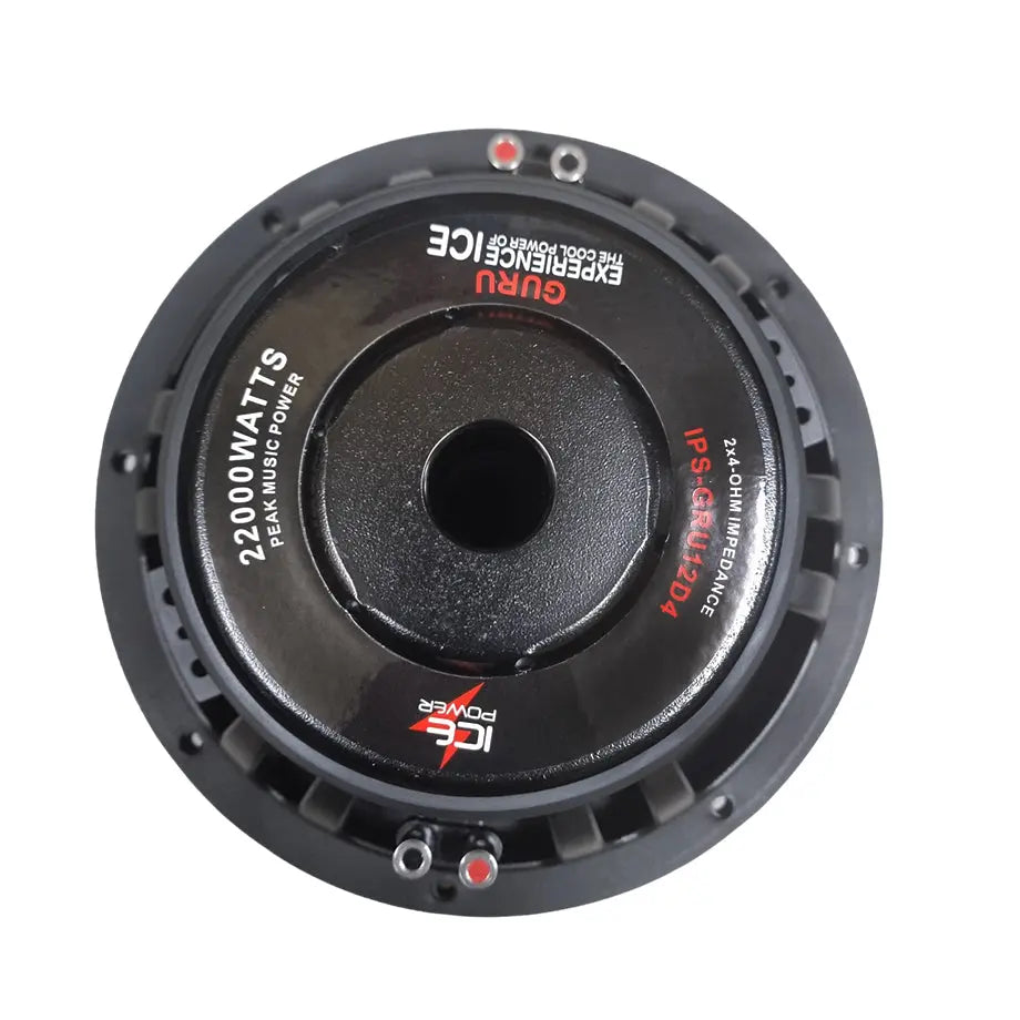 Ice Power 12" IPS-GRU12D4 - Guru Series DVC D4 Subwoofer (22000W)
