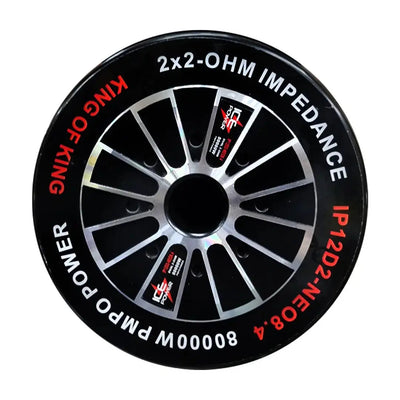 Ice Power IP12D2-NEO8.4 12″ King of Kings Competition Series DVC D2 Subwoofer - 80 000W