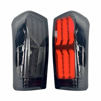 Isuzu D-Max (12-21) 3D Bar Style Smoked Black LED Taillights