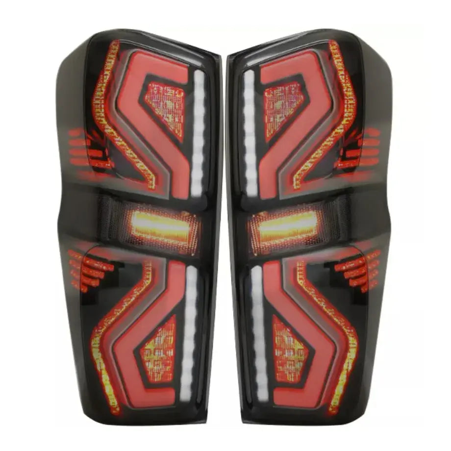 Isuzu D-Max (2021-On) Smoked Black 3D Bar Style LED Taillight